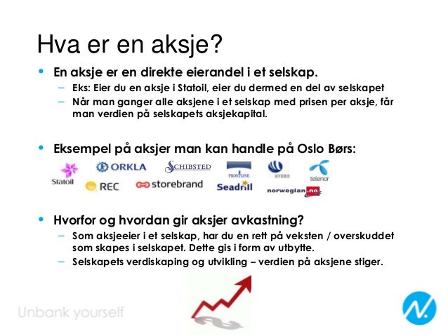 hva er aksjer hva er aksjer
